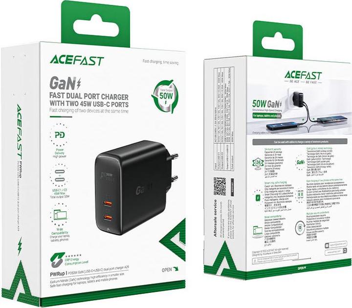 Image du produit Acefast A29 (45 W, 2 ports)
