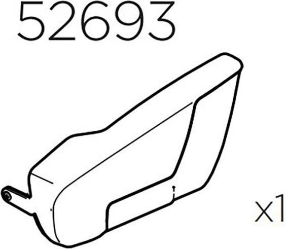 Thule Leuchtenabdeckung links 917/918