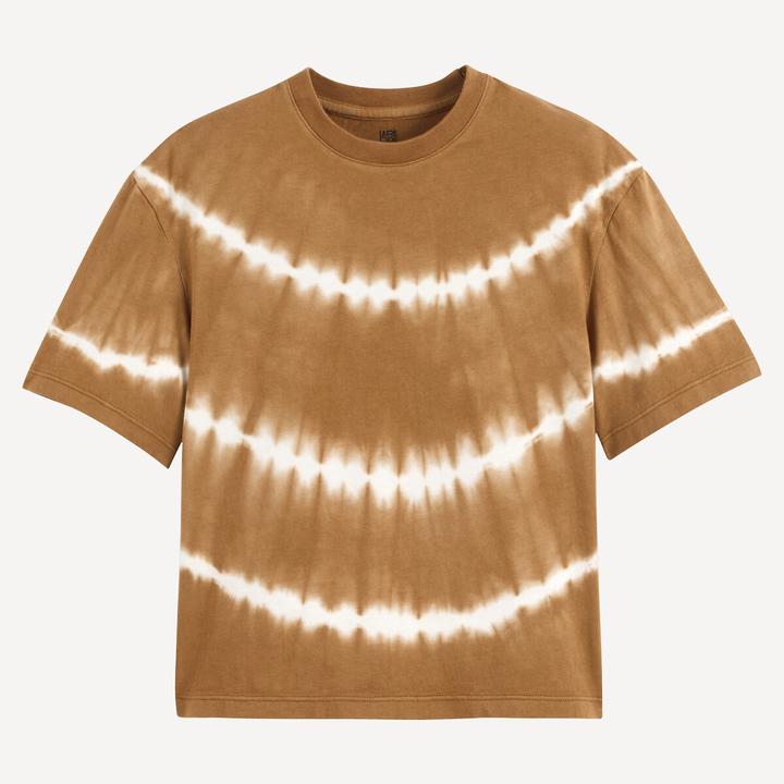 Actual product image La Redoute Collections Tie-Dye T-Shirt mit Rundhalsausschnitt (128)