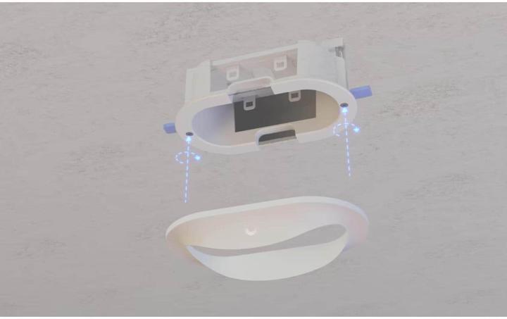 Image du produit Ubiquiti Boîtier encastrable G6 180 Camera Flush Mount Blanc 1 pièce (Kit de montage)