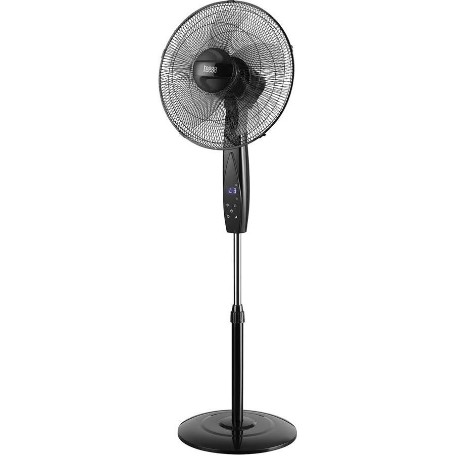 Teesa ferngesteuerter Standventilator schwarz (TSA8065)