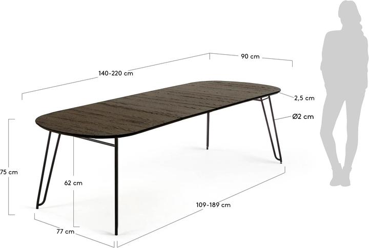 Actual product image Kave Home Milian (90 x 140 cm)