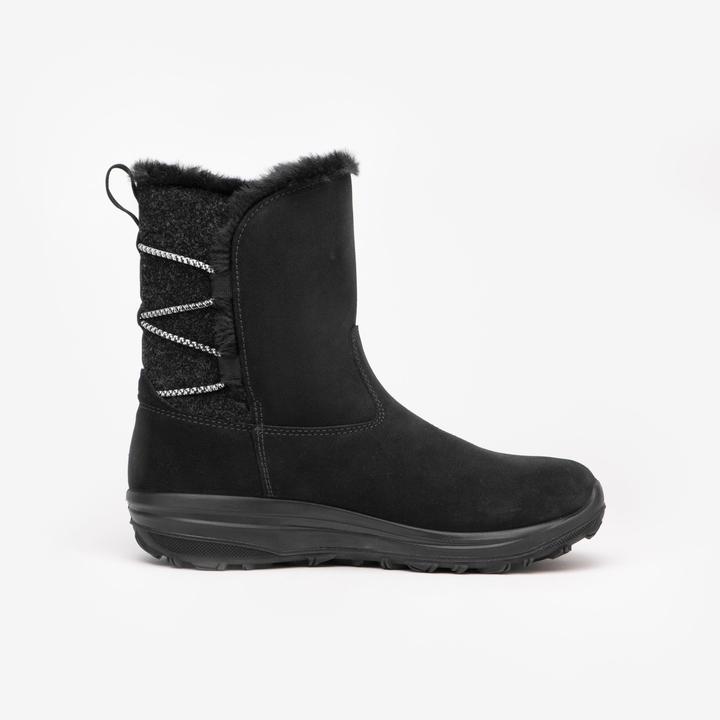 Actual product image Quechua Snow boots ladies leather warm waterproof winter hiking - SH500 (36)