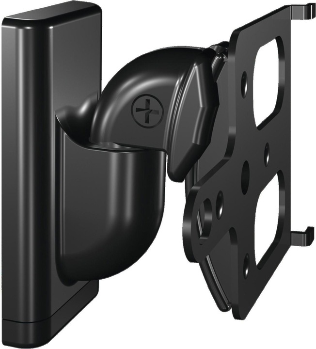 Actual product image Sanus WSWM22 Wall mount for Sonos One, Play:1 and Play:3, Pair (1 pair, Wall installation, Pivoting, Tiltable)