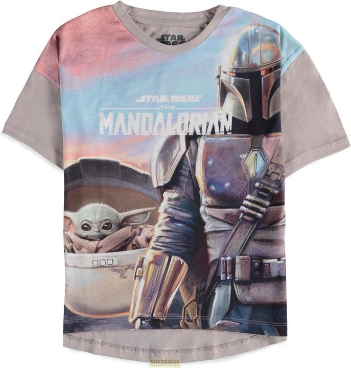 Produktbild The Mandalorian The Child Girls Long Dressed Tshirt (158, 164)
