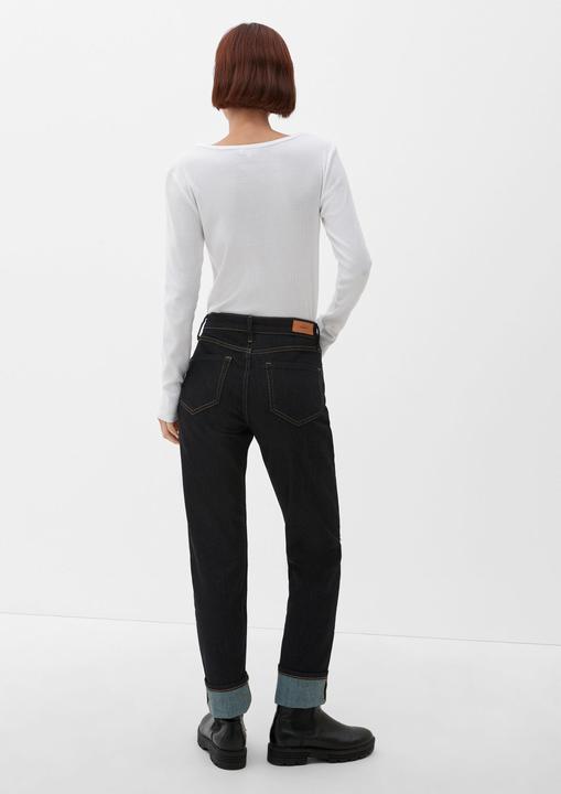 Actual product image S.Oliver Jeans-Hose Jeans Karolin / Regular Fit / Mid Rise / Straight Leg (W34/L32)