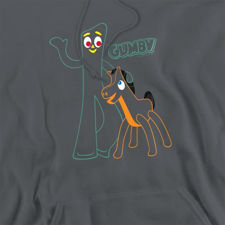 Image du produit Gumby Kapuzenpullover meliert (M)
