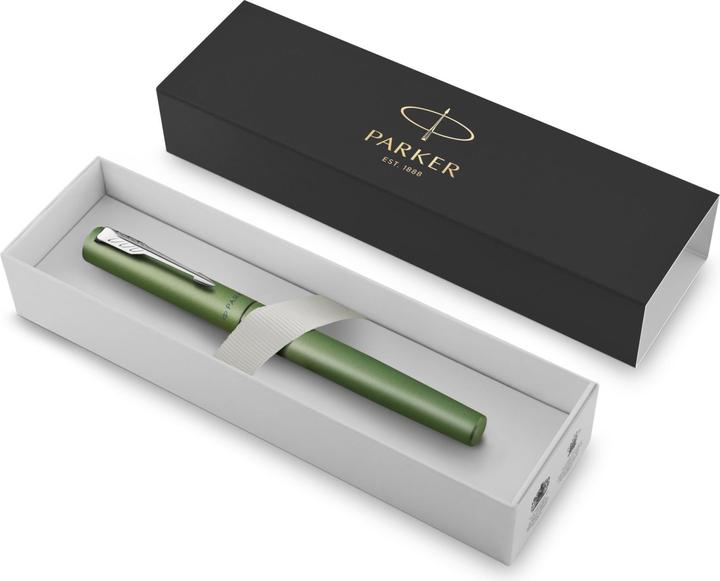 Produktbild Parker Pen Roller Vector XL Metallic C.C F (Grün-Silber, 1 x)