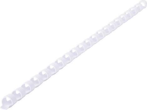 Markenlos Binding spine 69036 6 mm DIN A4 White PVC