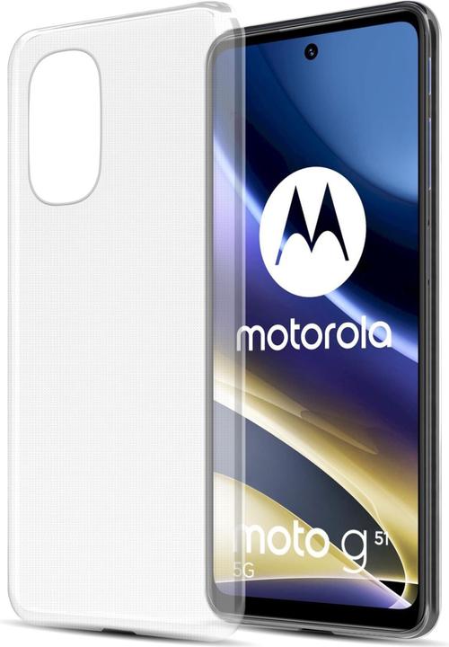 Produktbild Cadorabo TPU Ultra Slim AIR Hülle (Motorola Moto G51 5G)