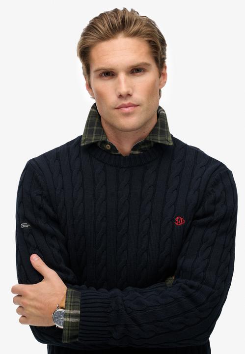 Image du produit Superdry Pull en Coton à Câble (M)