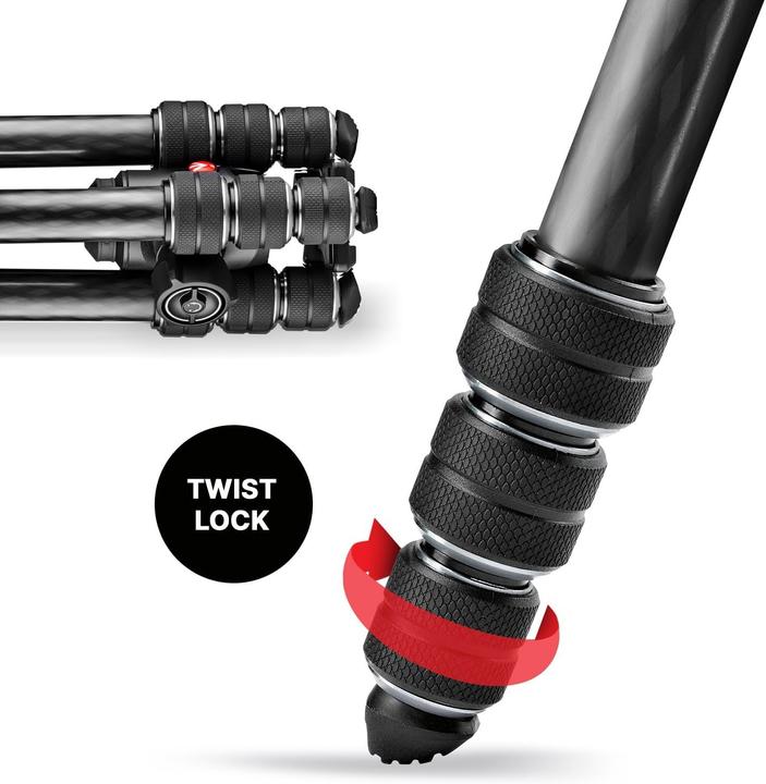 Produktbild Manfrotto Befree GT Carbon Fiber Reise-Stativ
