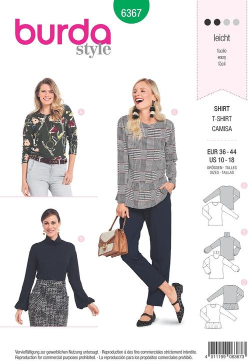 Produktbild Schnittmuster Shirt