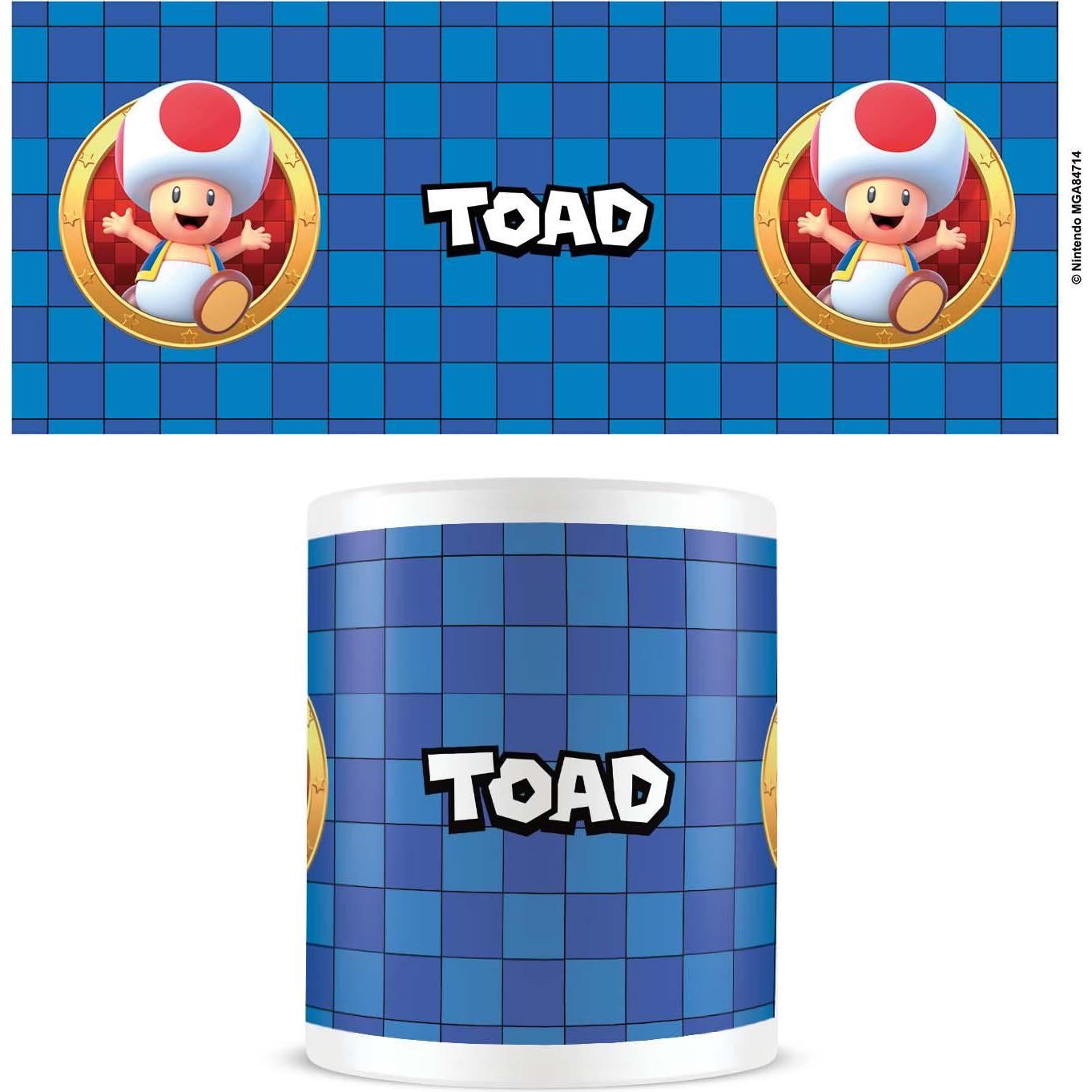 Thumbnail - Pyramid, Tasse, Mug Super Mario (Toad 3D Port) - White (1 x)