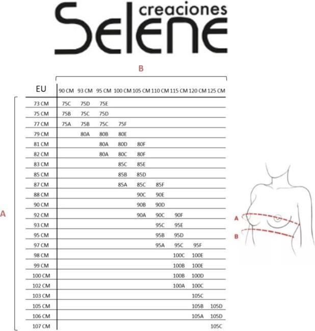 Valeurs nutritives et ingrédients Selene Mariluz (95 C)