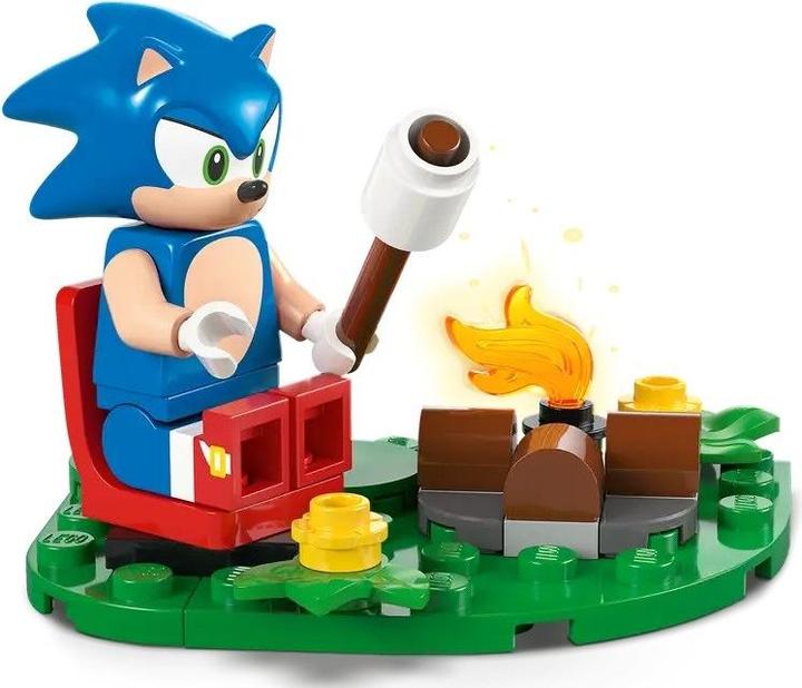 Produktbild LEGO Sonics Showdown am Lagerfeuer (77001, LEGO Sonic)