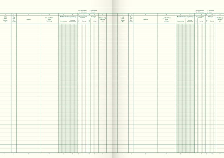 Produktbild König & Ebhardt Wareneingangsbuch A4 40Bl (40x)
