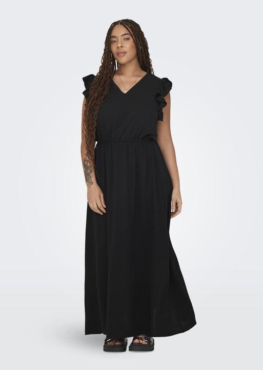 Produktbild Only Normal geschnitten V-Ausschnitt Curve Langes Kleid Kleid (52)