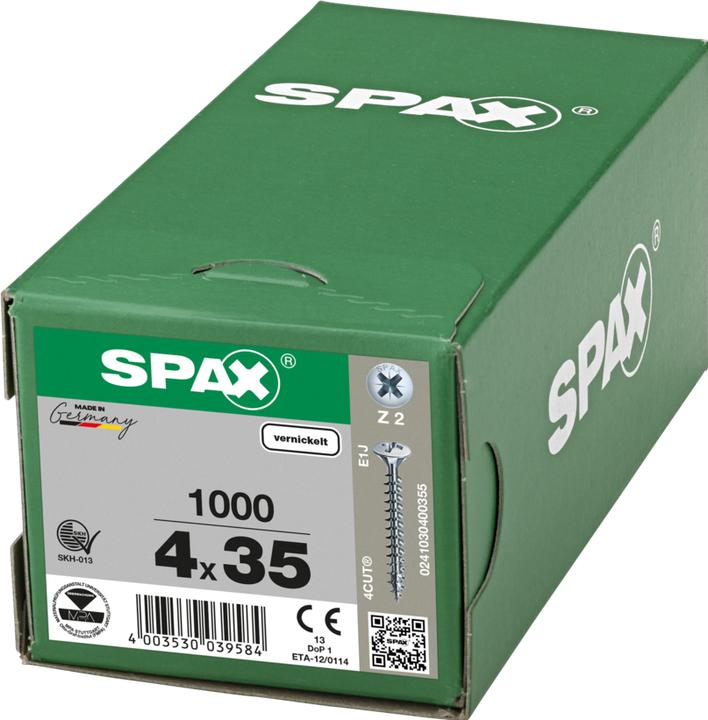 Produktbild Spax Spanplattenschrauben (1000 Schrauben pro Stück)