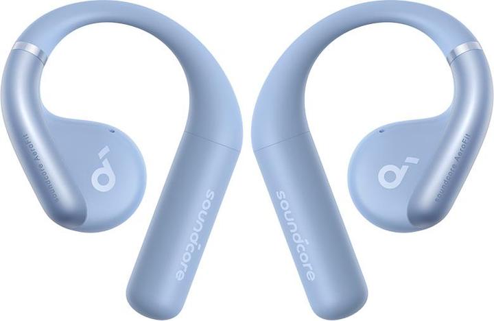 Actual product image soundcore AeroFit Niebiesko-szare (ANC, 42 h, Wireless)