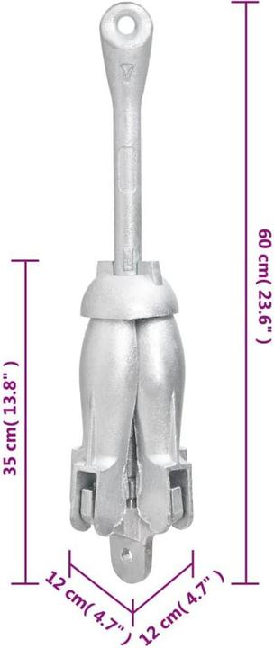 Produktbild vidaXL Faltanker
