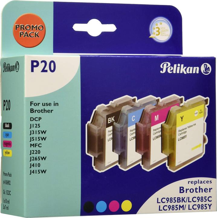 Produktbild Pelikan Lc-985 (BK, C, M, Y)
