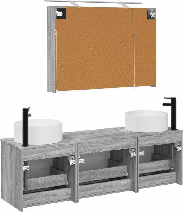 Produktbild vidaXL Badezimmerschrank-Set