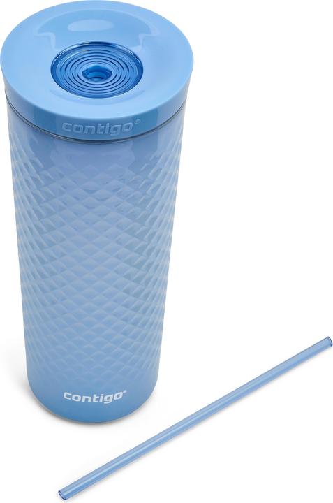 Immagine prodotto Contigo - Becher mit Strohhalm Autoclose hell blau (0.59 l)
