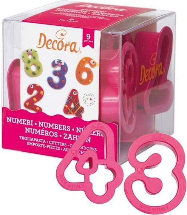 Actual product image Decora Numbers