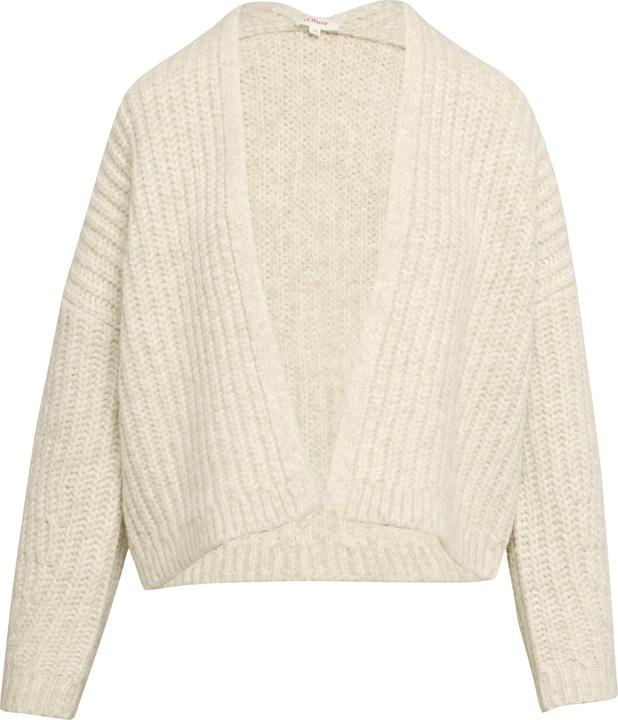 Image du produit s.Oliver Strickjacke Strickjacke mit weiten Ärmeln im Relaxed Fit (42)