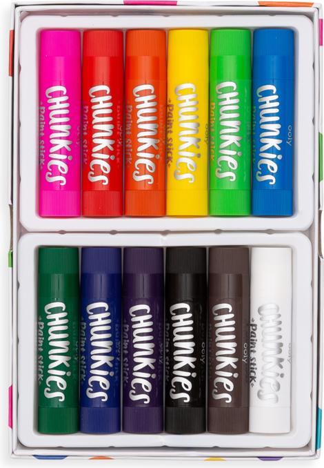 Image du produit Kolorowe Baloniki Ballons de couleur Crayon Chunkies crayons de couleur, 12 pièces (274739) (12 x)