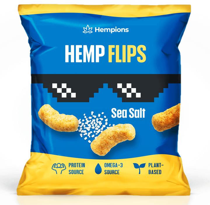 Produktbild Hempions Bio Hanf Flips Sea Salted (30 g)