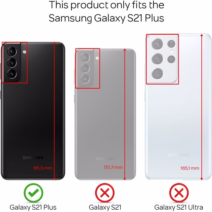 Actual product image Nalia Ultra Thin Hardcase (Samsung Galaxy S21+)