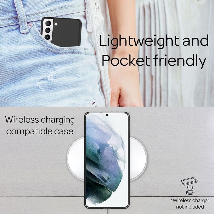 Actual product image Nalia Ultra Thin Hardcase (Samsung Galaxy S21)