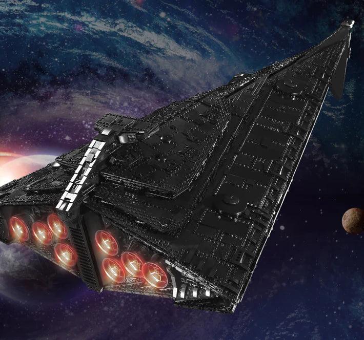 Actual product image Mould King battleship Eclipse