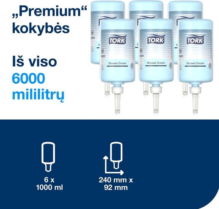 Produktbild Tork Duschcreme Flüssigseife 1,0 l (Flüssigseife, 1000 ml)