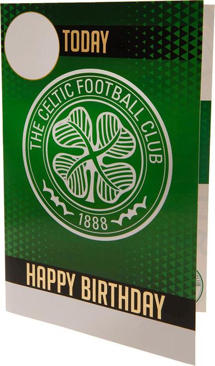 Image du produit Celtic FC Carte d'anniversaire avec autocollants (1 pcs)