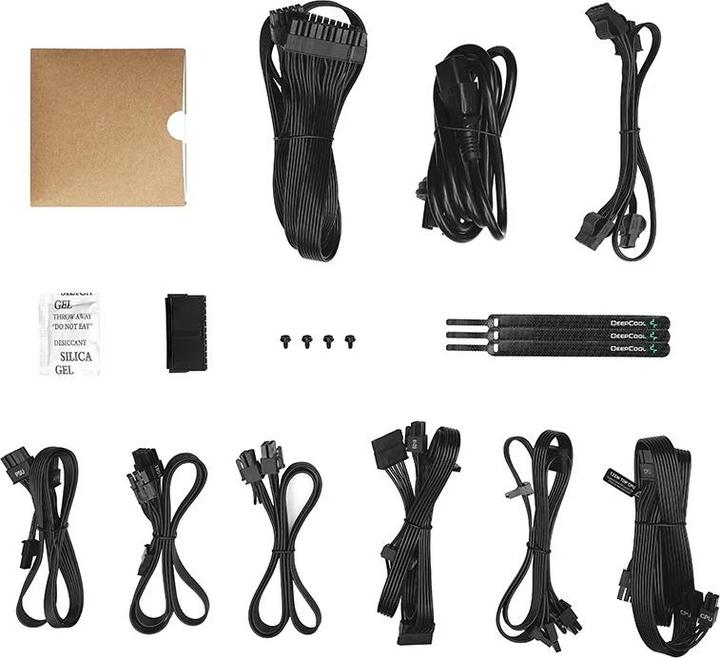 Produktbild Deepcool PQ750M ATX12V V2.4, 750 W, 80 PLUS Gold Certified (750 W)