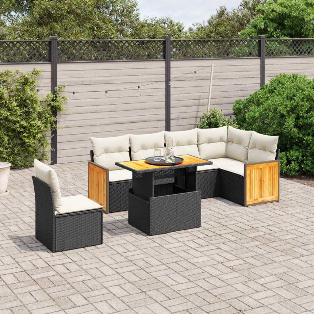 Thumbnail - VidaXL, Gartenlounge, 10-tlg. Garten-Lounge-Set mit Kissen