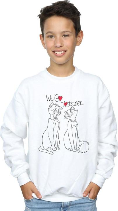 Actual product image Disney Boys Aristocats We Go Together Sweatshirt (152, 158)