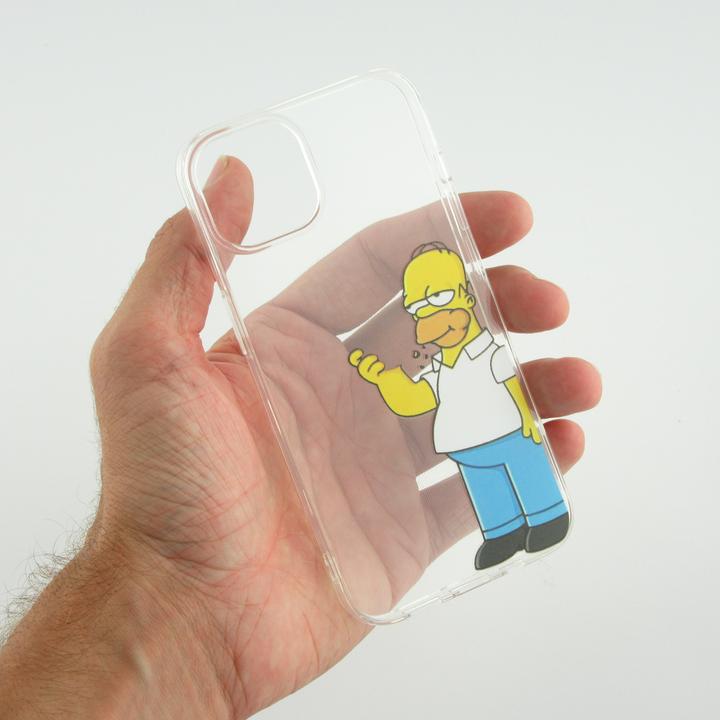 Immagine prodotto PhoneLook Copertina in gomma del cartone animato Homer Simpson (Apple iPhone 15)