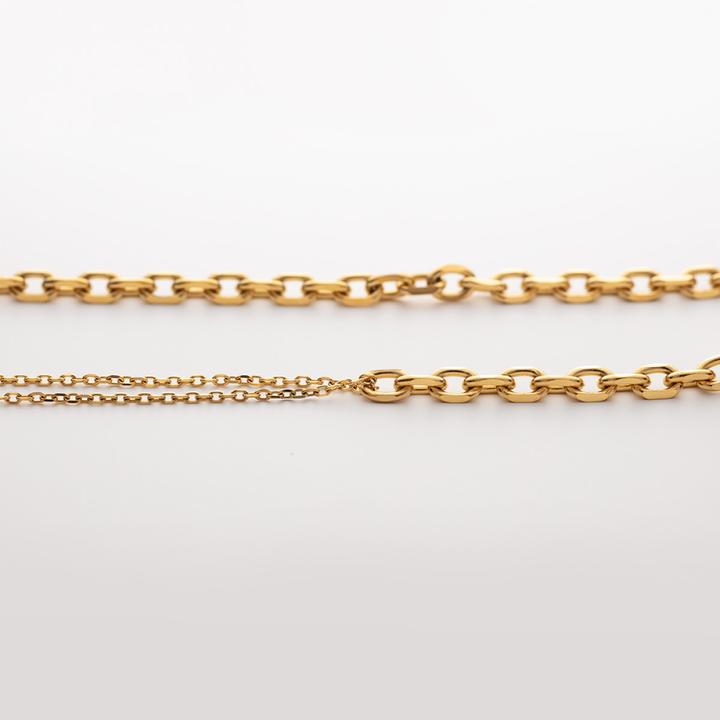 Produktbild Paul Hewitt Treasure Halskette Gold mit Perle (Edelstahl, 45 cm)