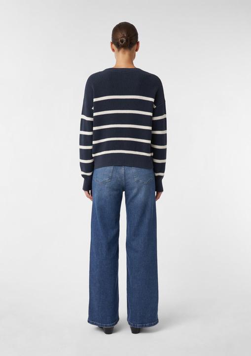 Produktbild Comma Strickpullover Gestreifter Strickpullover im Relaxed Fit (M)