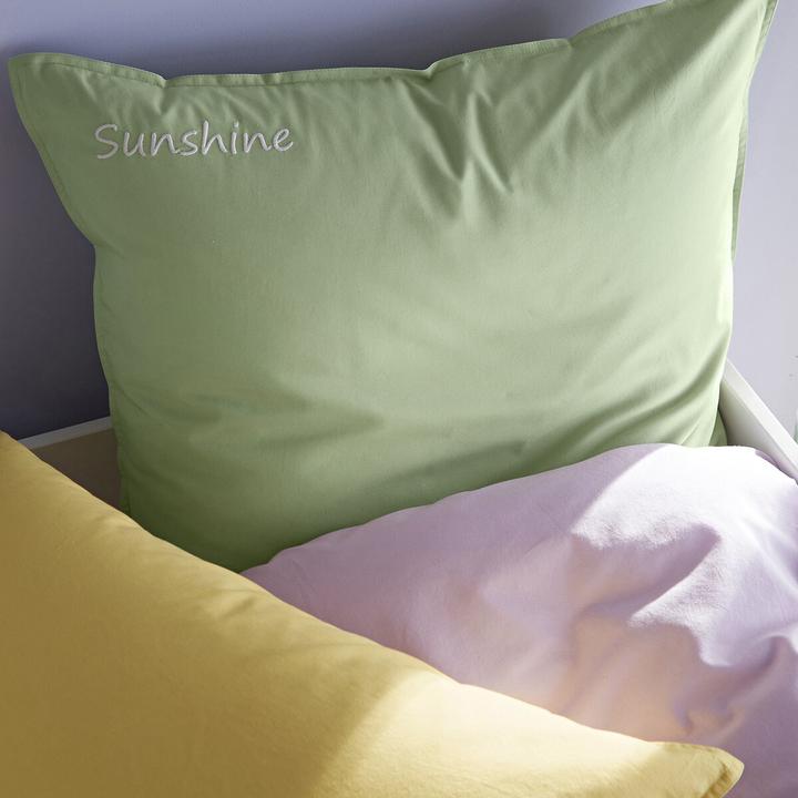 Actual product image La Redoute Interieurs Scenario Coton Lave (Pillowcase, 63 x 63 cm)