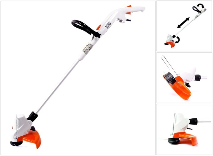 Actual product image Stihl FSE 52 500W electric brushcutter lawn trimmer incl. safety goggles ( 4816 011 4100 ) (Trim line)