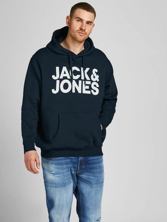 Produktbild Jack & Jones Basic Logo Plus Size Hoodie (XXL)