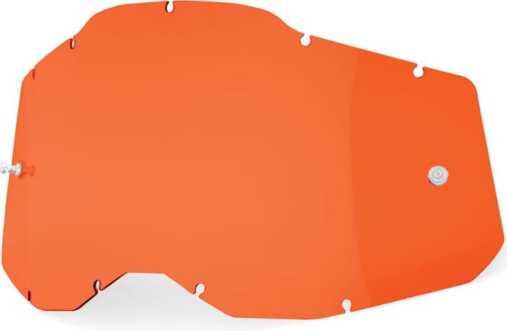 100% Lente di ricambio Gen. 2 trasparente - arancione (Arancia)