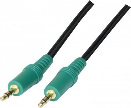 Immagine prodotto Tecline Cavo audio da mini-phone stereo 3,5 mm (M) a mini-phone stereo 3,5 mm (M) (3 m)