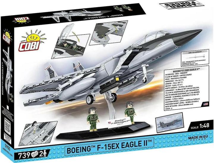 Actual product image Cobi A.F. Boeing Tm F-15EX Eagle II TM