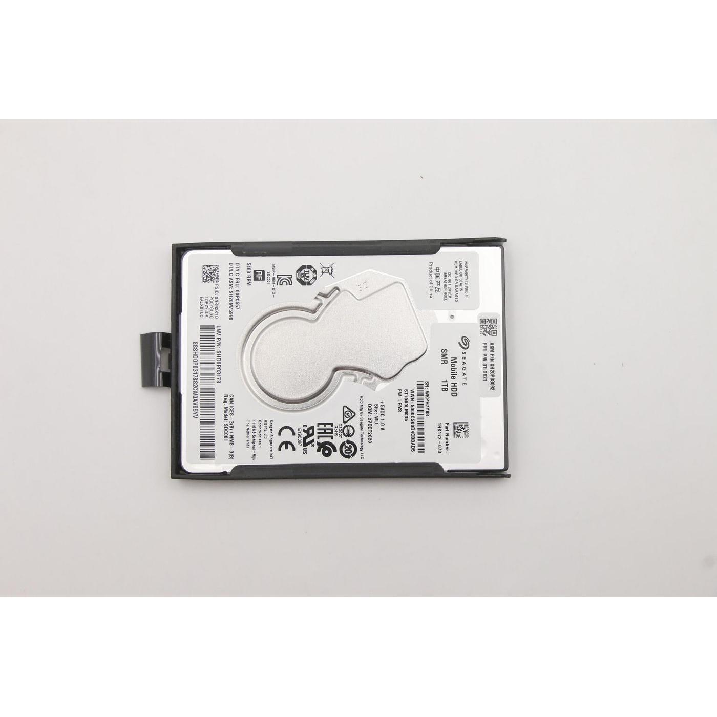 Lenovo 1TB 5400RPM SATA hard drive (1 TB), Disco rigido
